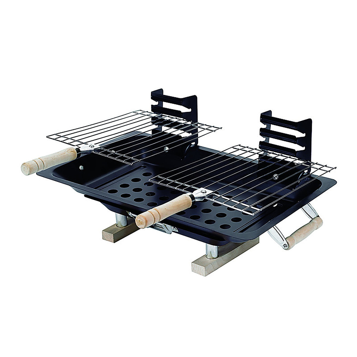 Marsh Allen - 30002 - 18 In. Hibachi Charcoal Grill Black