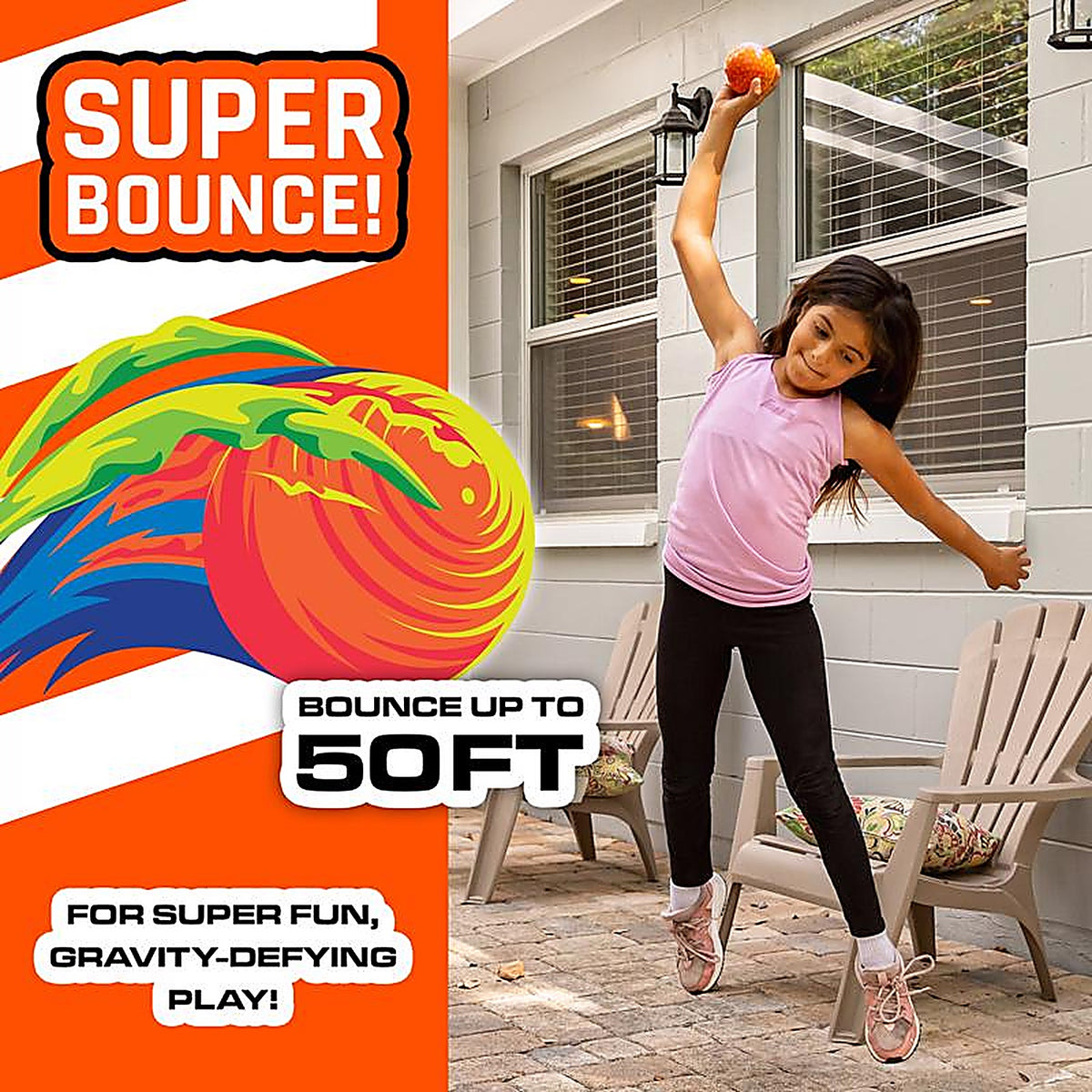 Nerf - 82116 - Bouncy Ball 3 In. Sports Balls