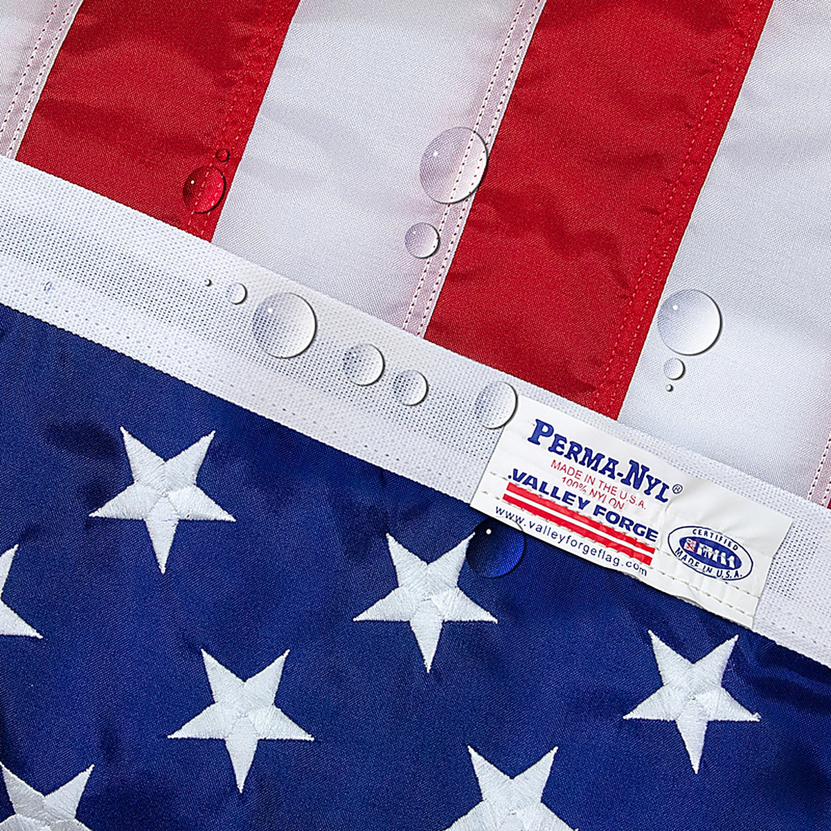 Valley Forge USPN-1 American Flag 36 in. H X 60 in. W