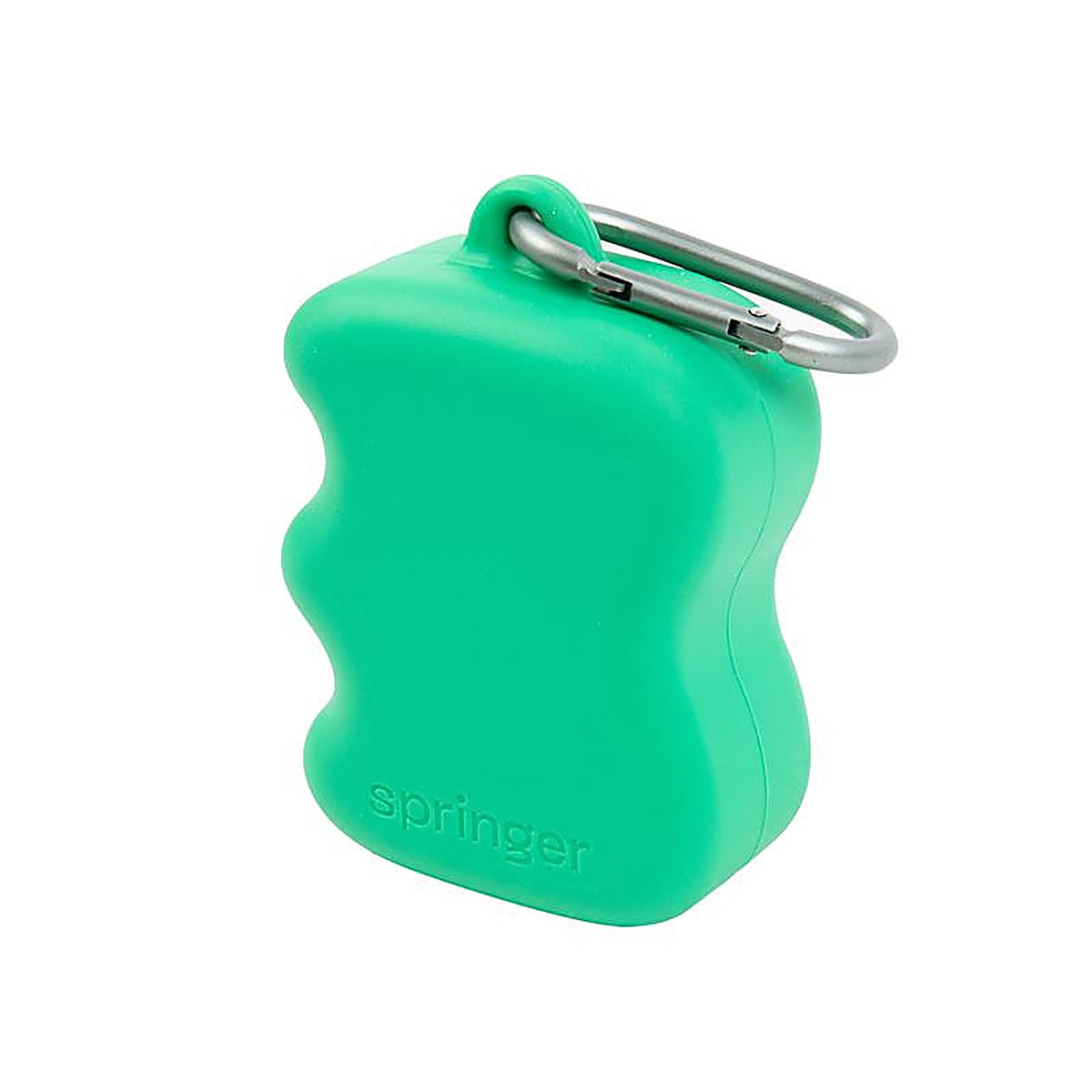 Springer - TR1003-12 - Green Rubber Treat Pouch 1 Pack