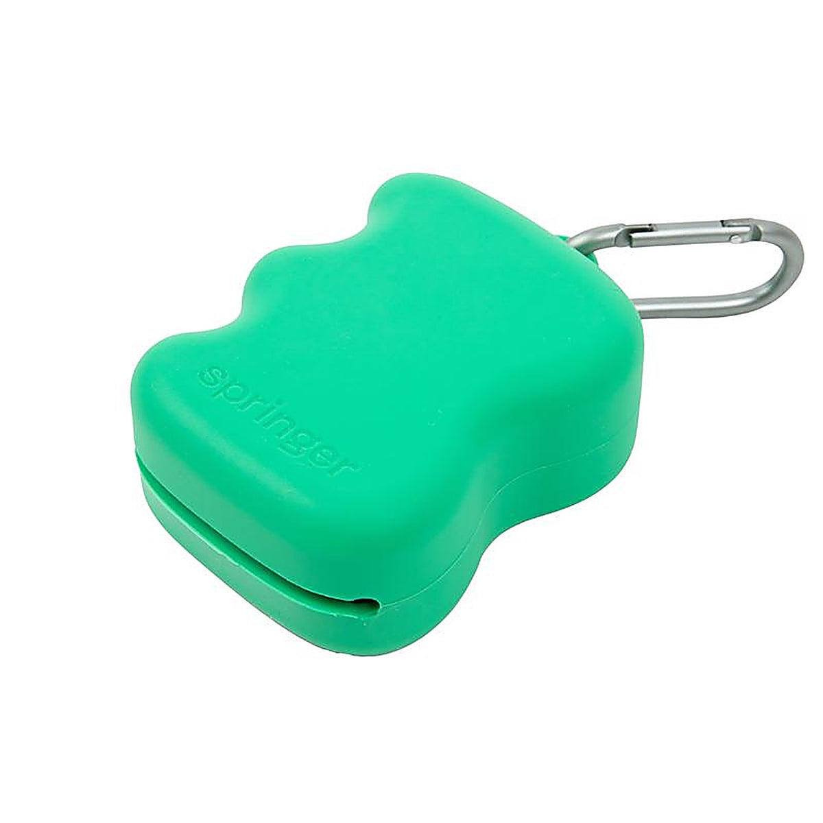 Springer - TR1003-12 - Green Rubber Treat Pouch 1 Pack