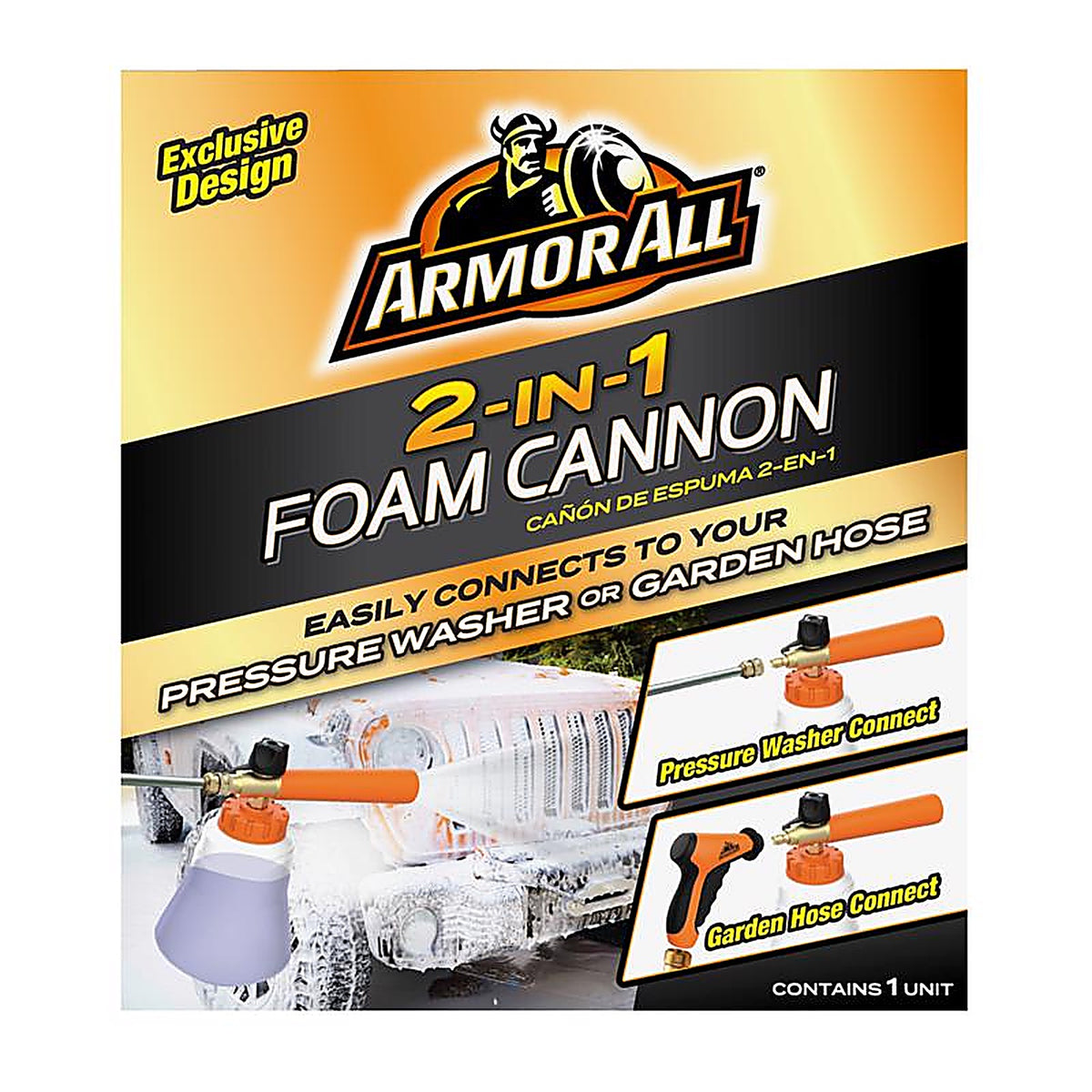 Armor All - AYTOFC40-1USLT - 2-In-1 Foam Cannon Car Wash