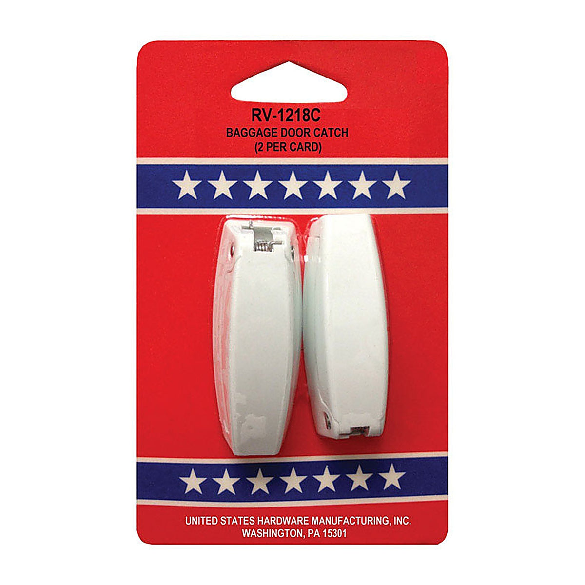 US Hardware RV-1218C RV Baggage Door Catch 1/Pack
