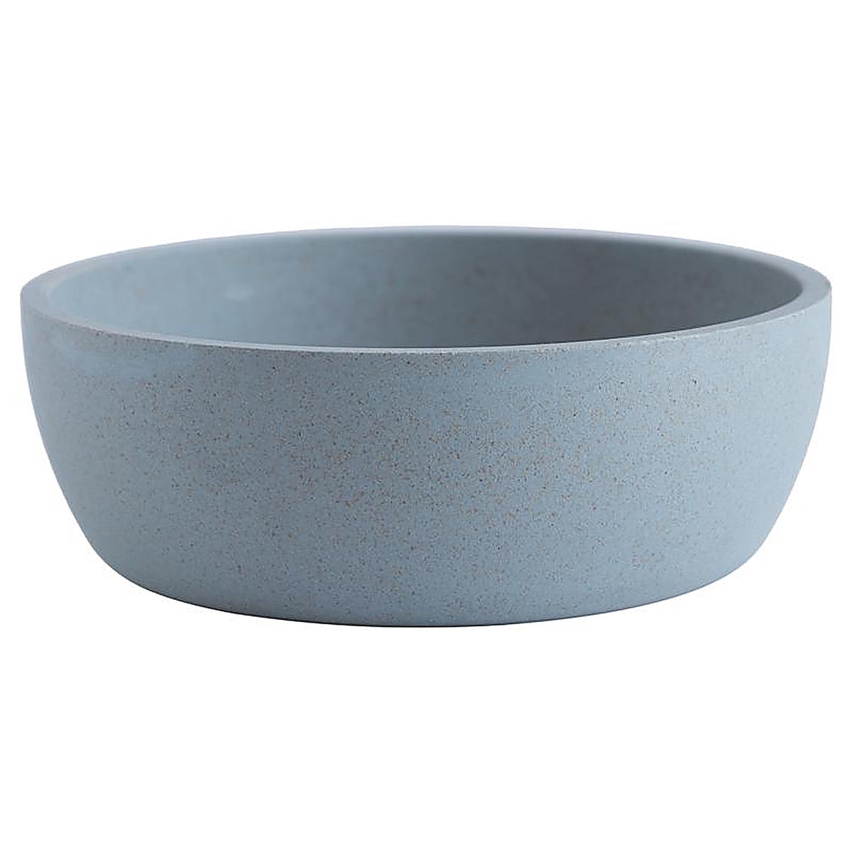 Loopy Products - P-NA-S-002 - Blue Molded Bamboo 2.25 Cups Pet Bowl for All Pets