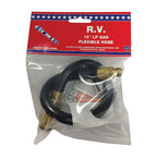 US Hardware RV-339B 15 in. L Pigtail Propane Hose Connector 1/Pack