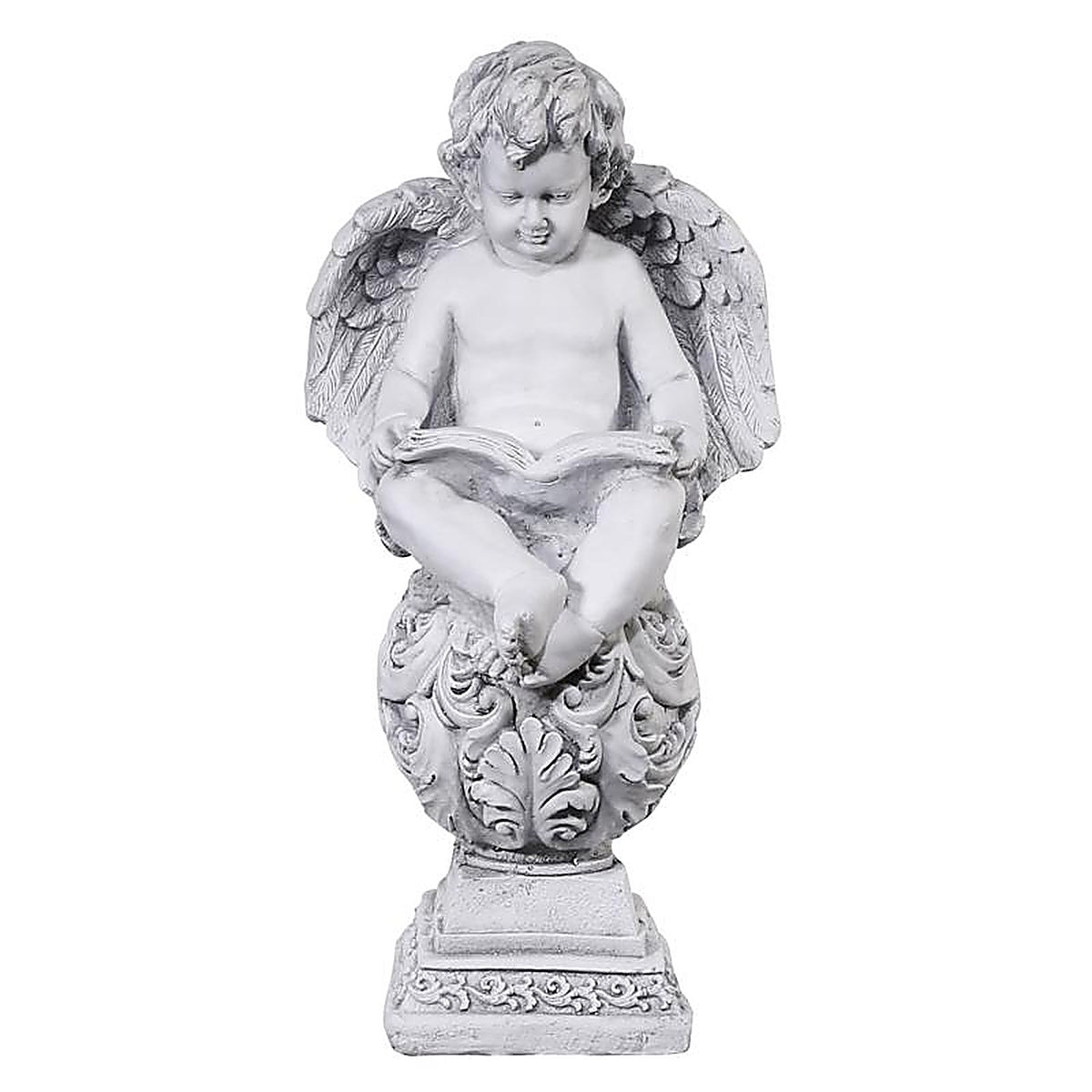Alpine - QFC180GR - Resin/Stone Gray 24 In. Statue