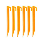 Coghlans - 2484 - Yellow Tent Pegs 12 In. H 6 Pack