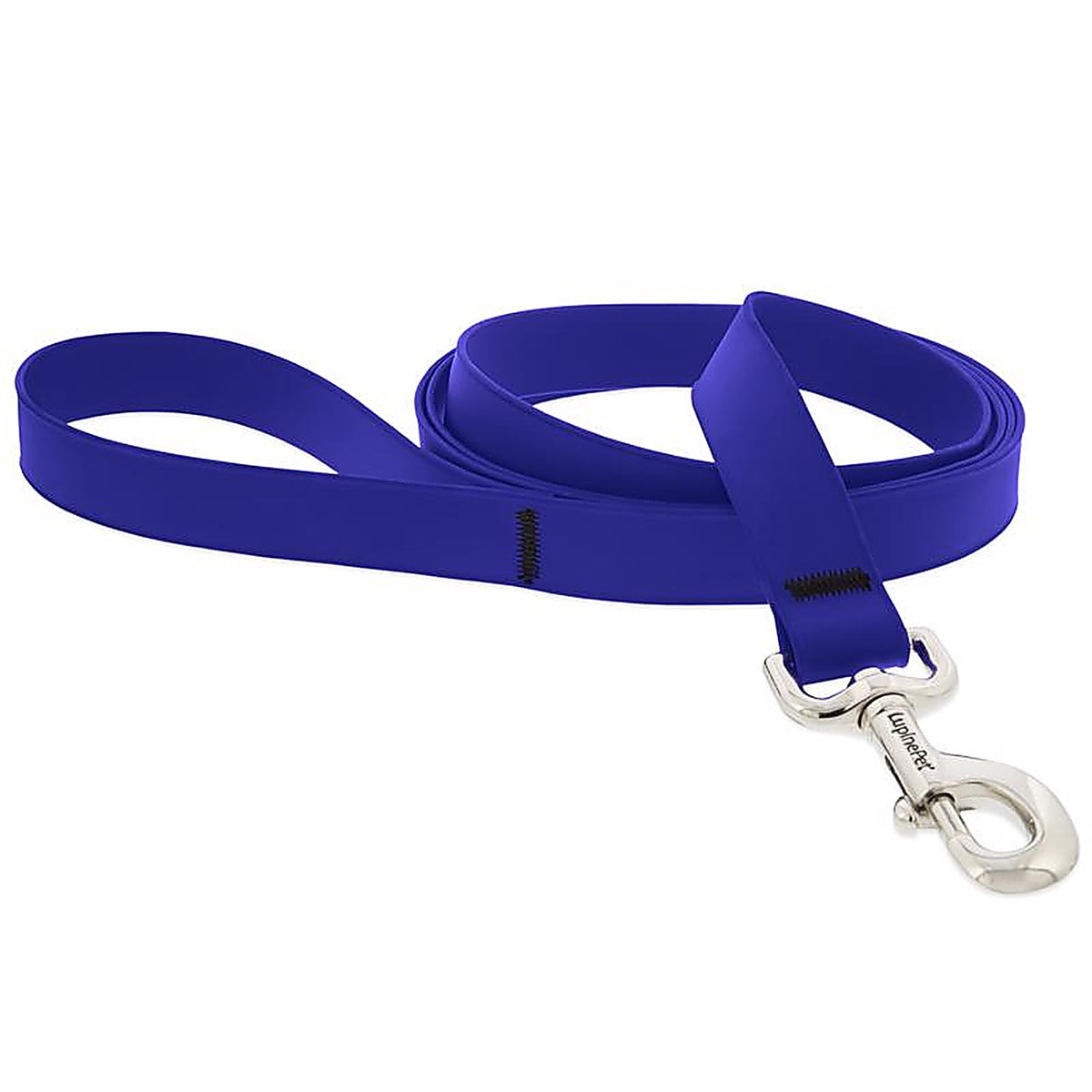 LupinePet - 28059 - Splash True Blue Biothane Dog Leash One Size Fits All