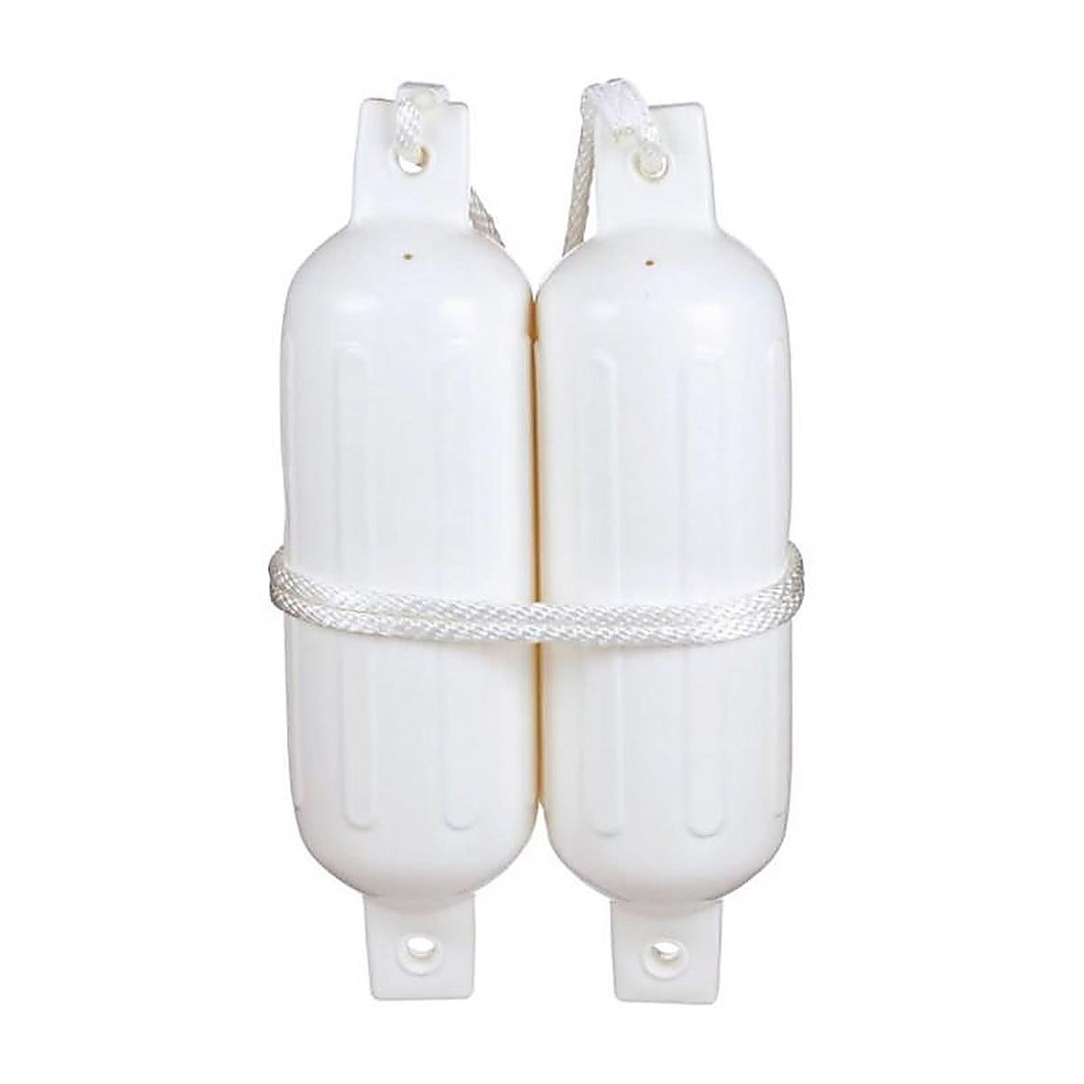 Seachoice - 50-79251 - Twin Eye White Vinyl Boat Fender