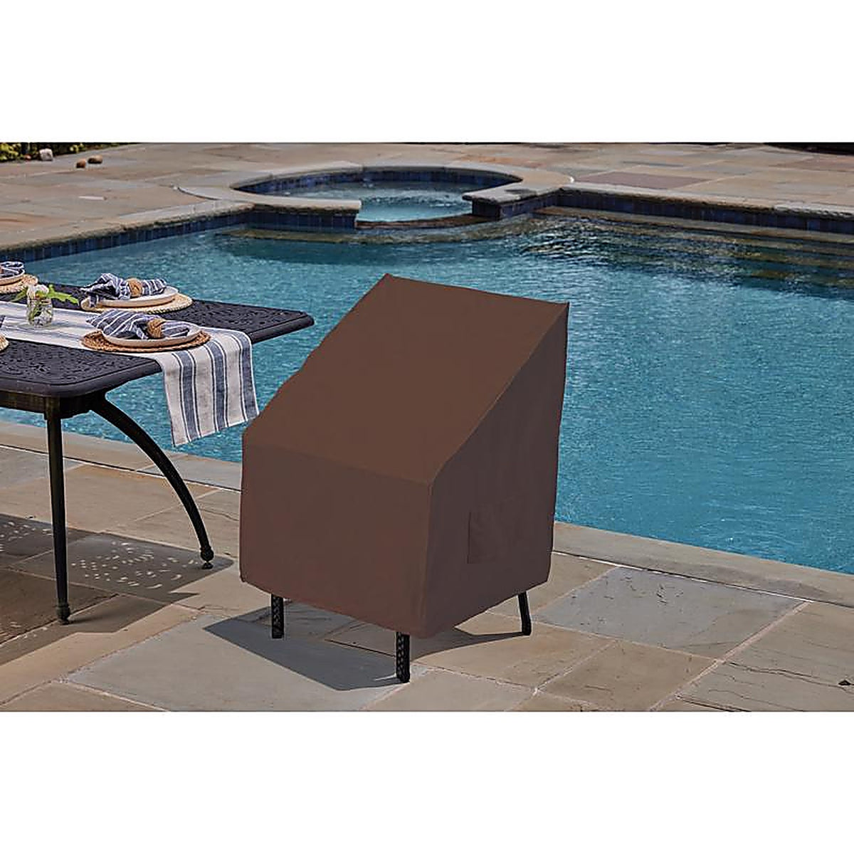 Living Accents - 07834ACE - Polyester Chair Cover