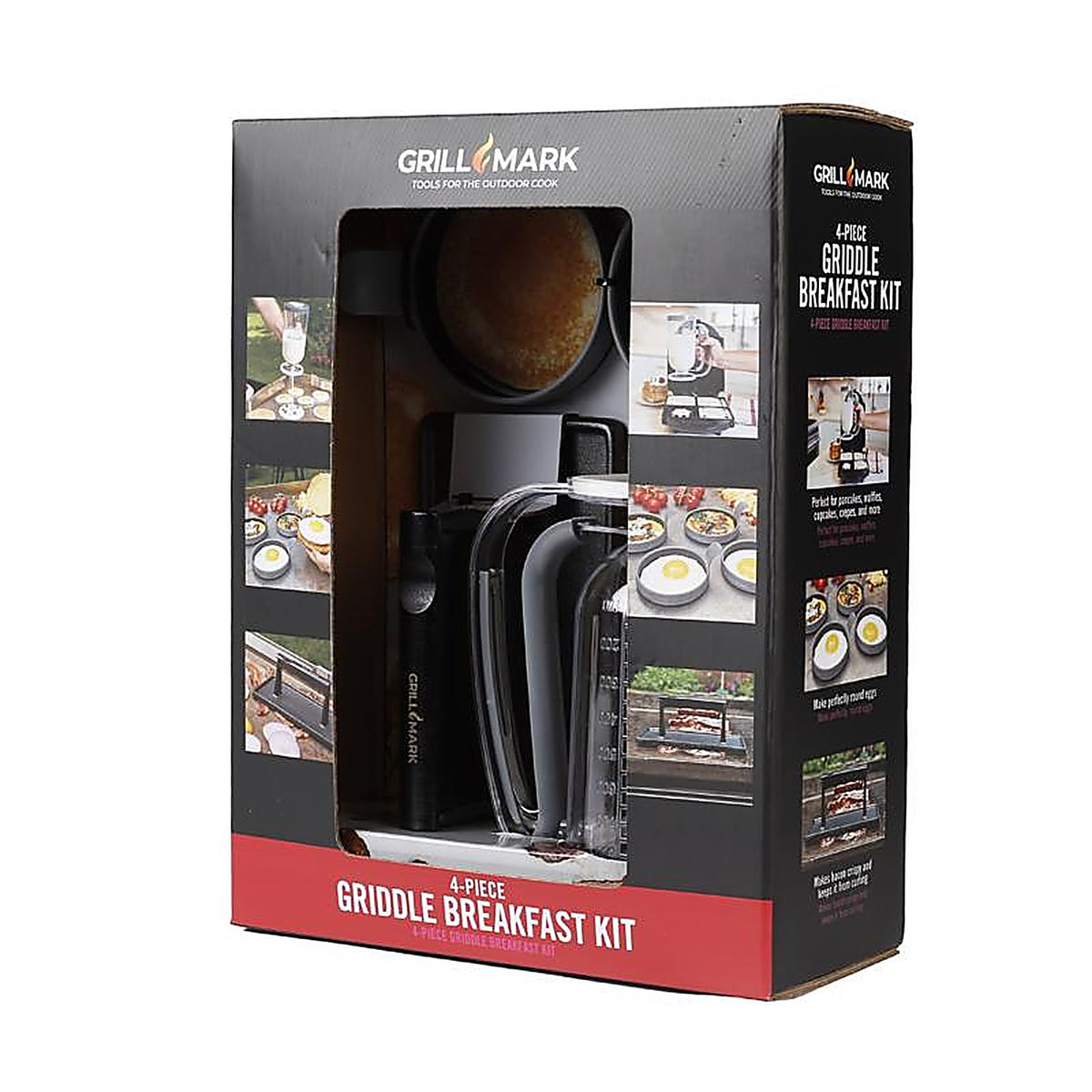 Grill Mark - 08820ACE - Cast Iron Breakfast Kit 4 Piece