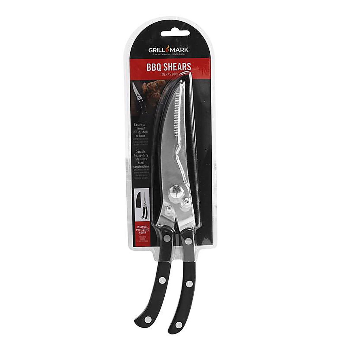 Grill Mark - 40008ACE - Stainless Steel Meat Shears 1 Pack