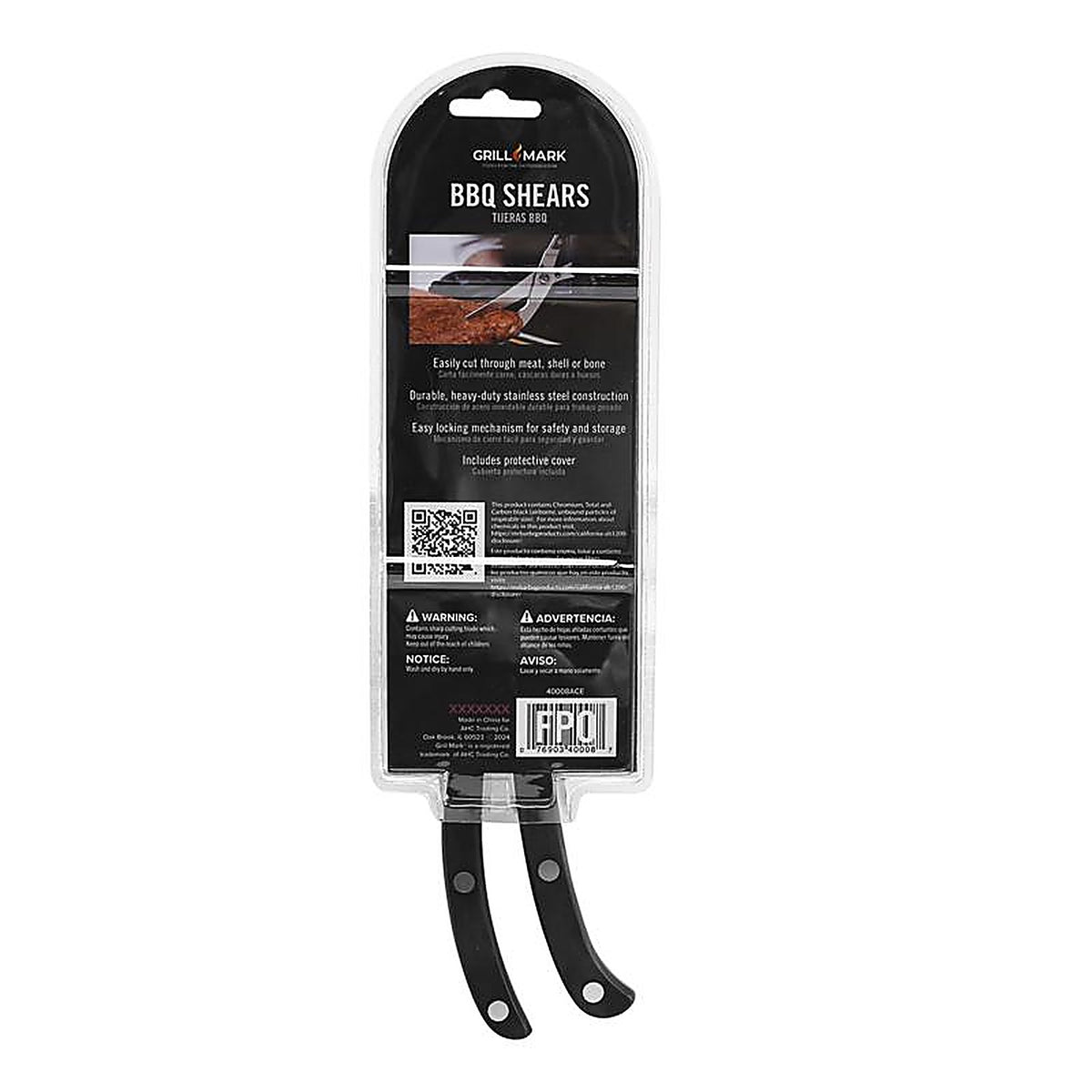 Grill Mark - 40008ACE - Stainless Steel Meat Shears 1 Pack