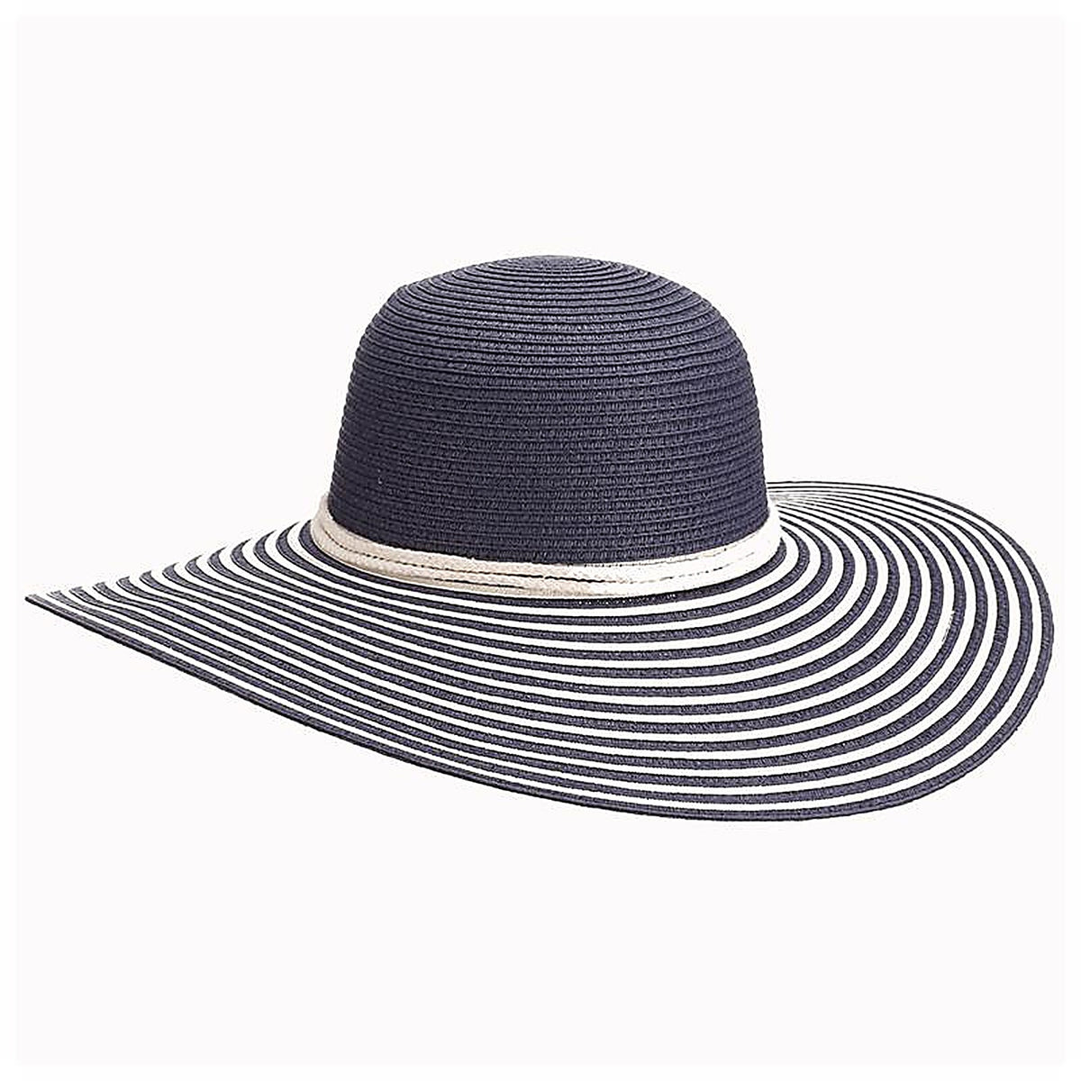 Panama Jack - PJL686 - Paper Braid Crown Hat Assorted One Size Fits Most