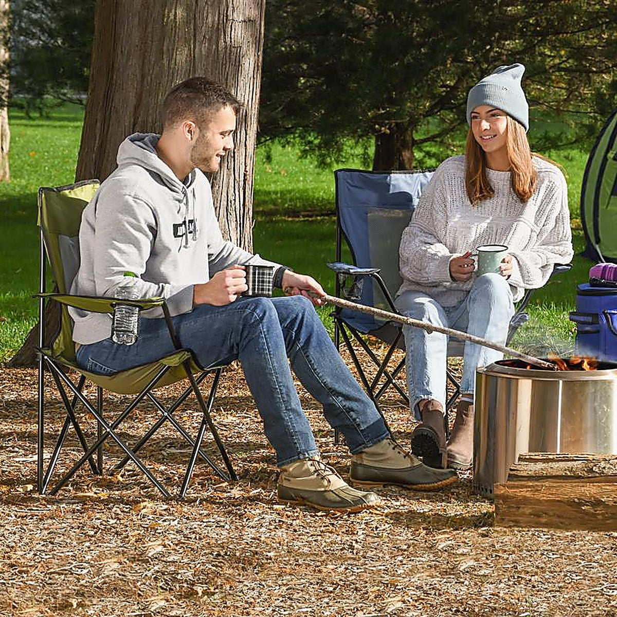 Quikchair - QC121-25ACEPK6 - Assorted Camping Folding Chair