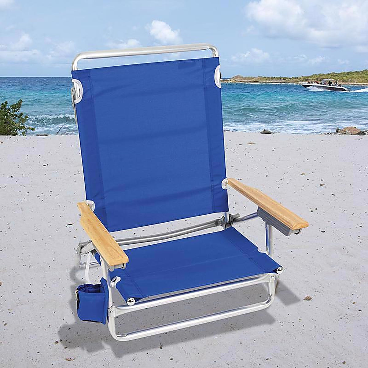 Rio Brands - SC592-462509PK4 - 5-Position Assorted Beach Chair