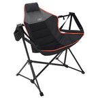 Rio Brands - GRSW01-25ACEPK6 - Rio Black Suspension Folding Lounger