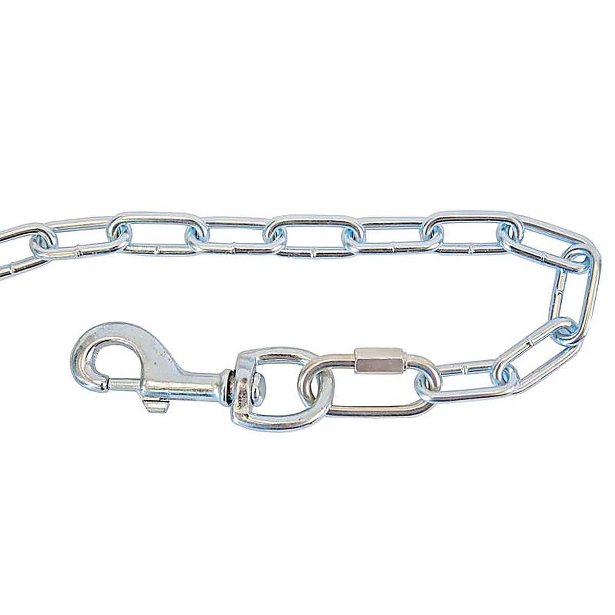 Koch - A20321 - Industries Silver Steel Dog Tie Out Chain Large