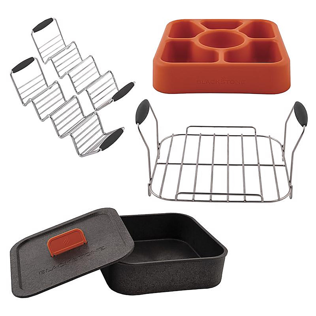 Blackstone - 5626 - Plastic/Stainless Steel Taco Tray 1 Pack