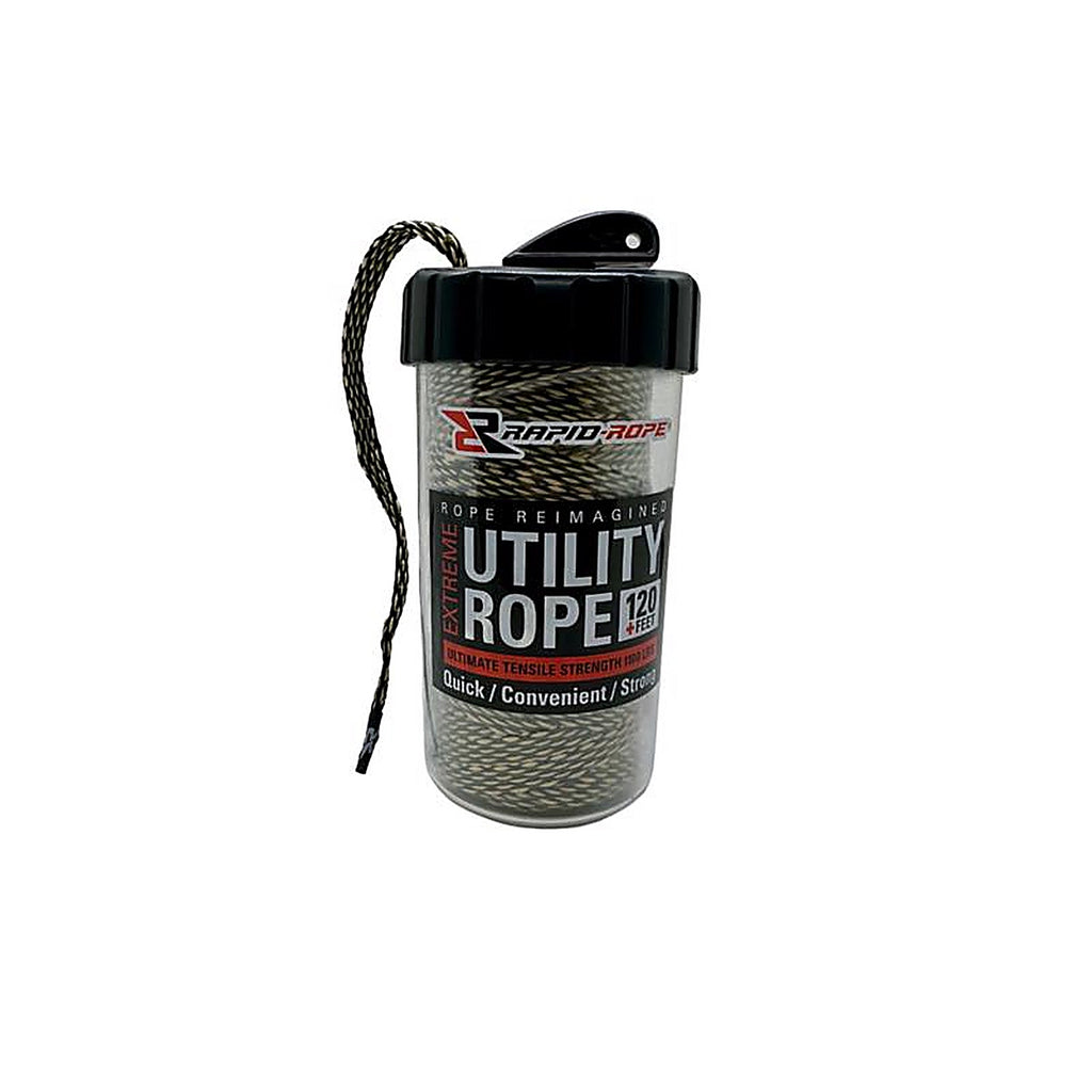 Rapid Rope - RRCC6591 - 3/8 In. D X 120 Linear Ft L Camouflage Braided Polyester Rope