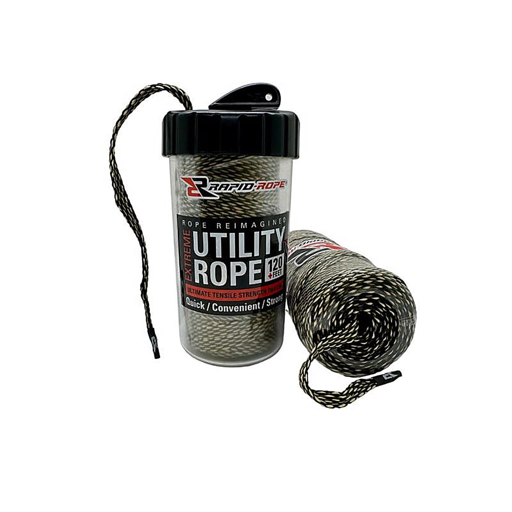 Rapid Rope - RRCC6591 - 3/8 In. D X 120 Linear Ft L Camouflage Braided Polyester Rope