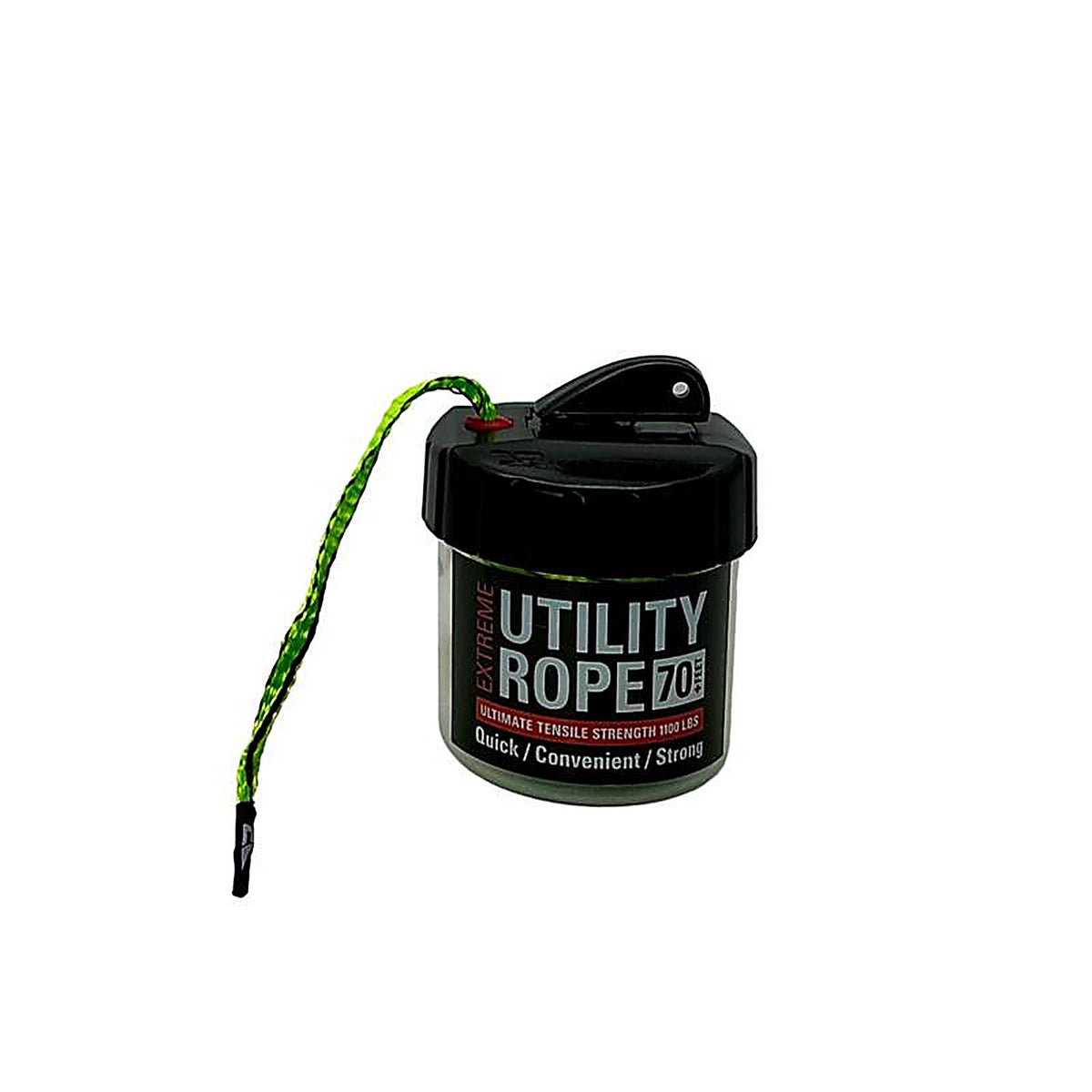 Rapid Rope - RRMCG26393 - 3/8 In. D X 70 Linear Ft L Neon Green Braided Polyester Rope