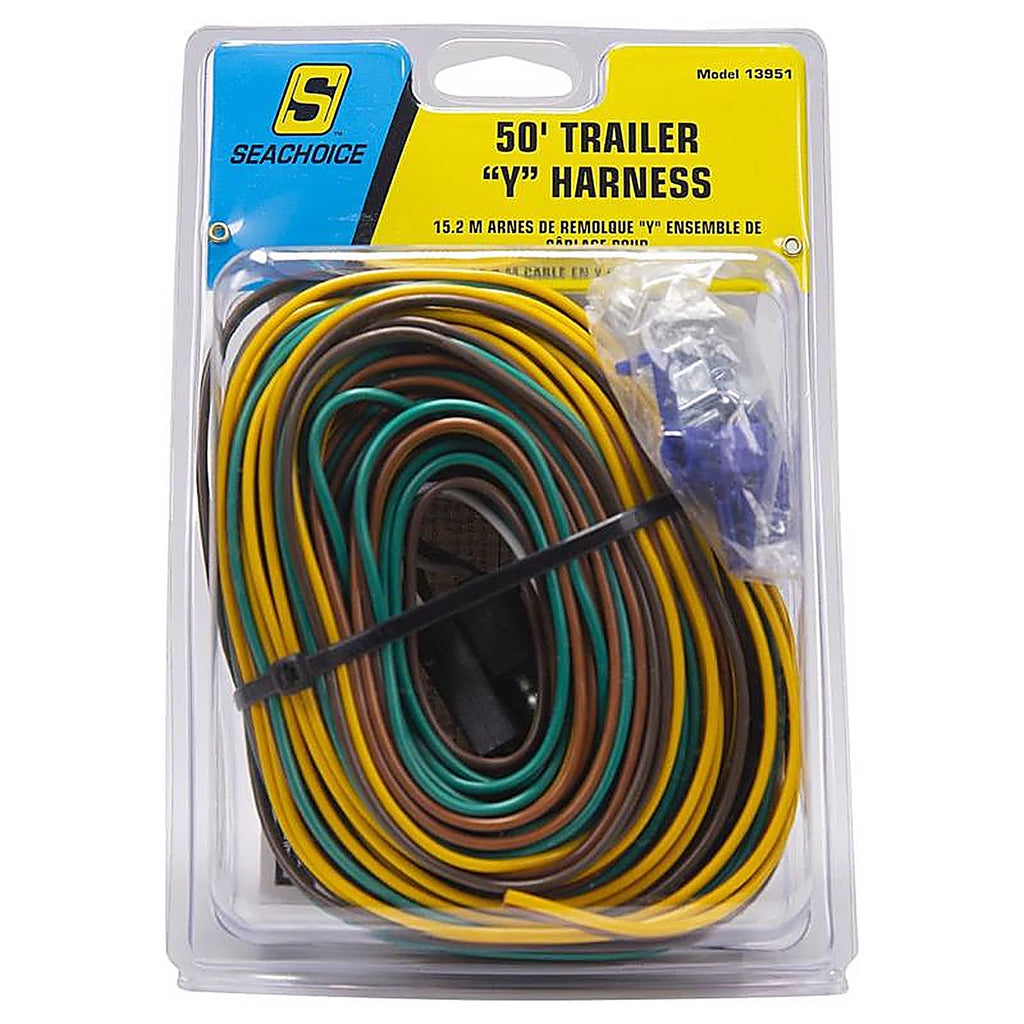 Seachoice - 50-13951 - 50 Ft. 4 Flat Y-Harness Connector
