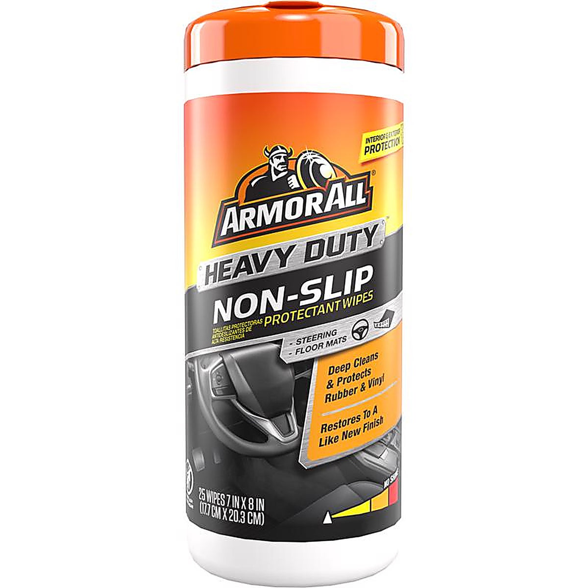 Armor All - AHDPRTC251USLT - Heavy Duty No Slip Floor Mat Protectant Wipes 25 Wipes