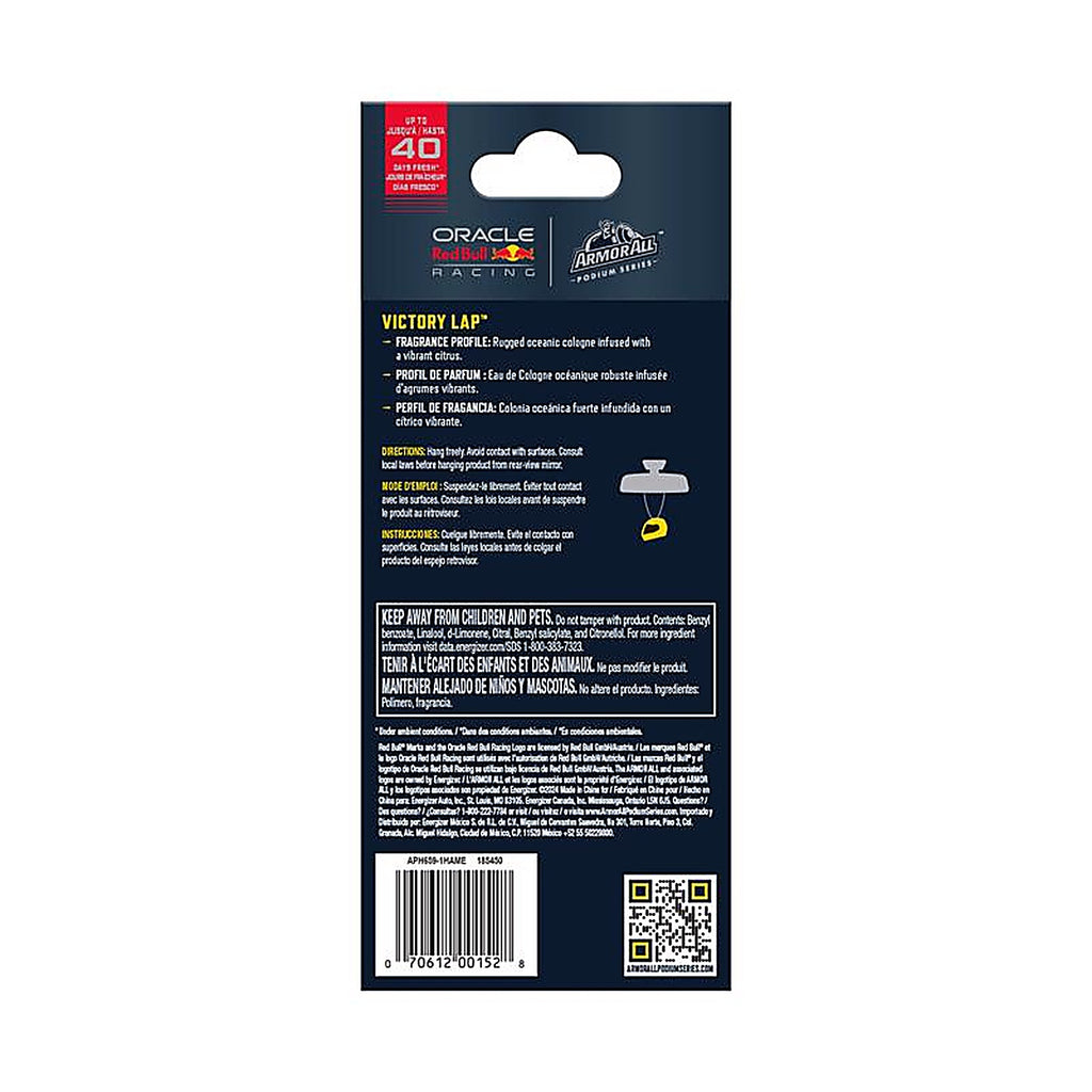 Armor All - E304248600 - Podium Series Victory Lap Scent Air Freshener Solid 1 Pack