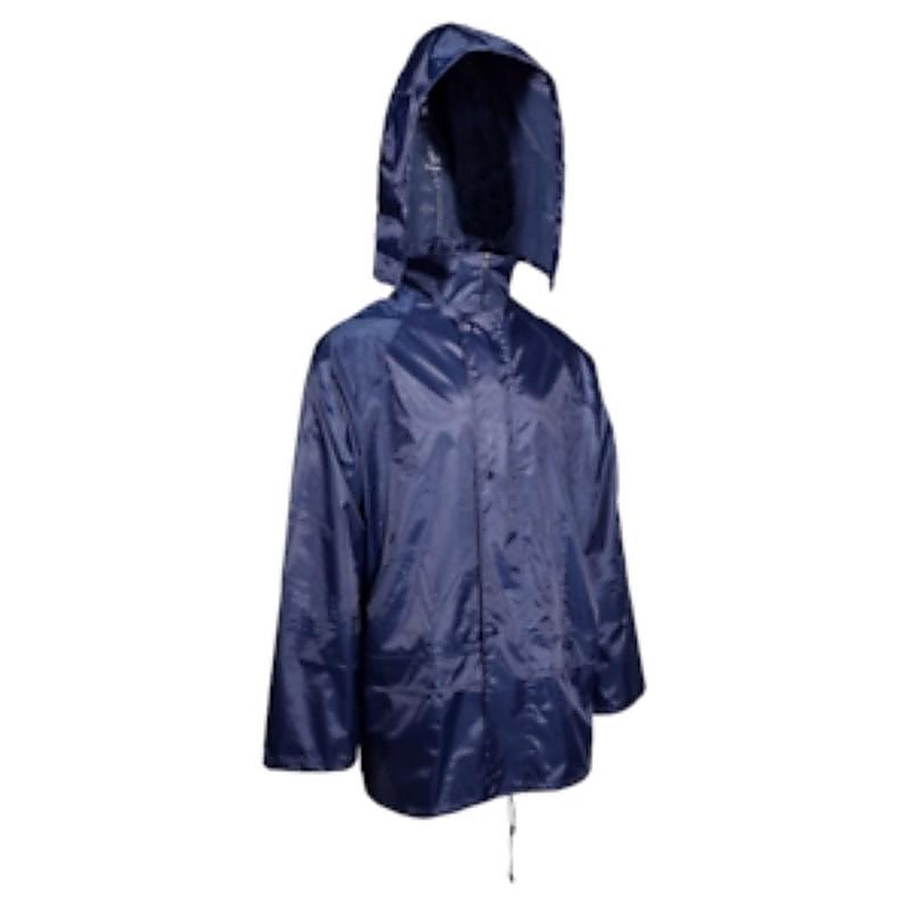 Boss - B44523/L - Blue PVC/Polyester Rain Jacket L