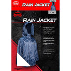 Boss - B44523/L - Blue PVC/Polyester Rain Jacket L