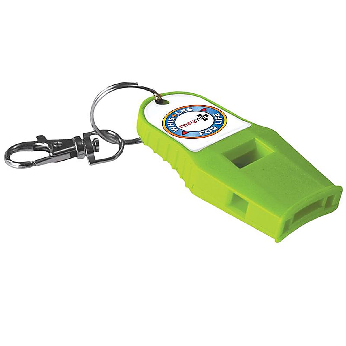 Resqme - 25.600.04 - Green Whistle 1 In. H X 2 In. W X 5 In. L 1 Pack