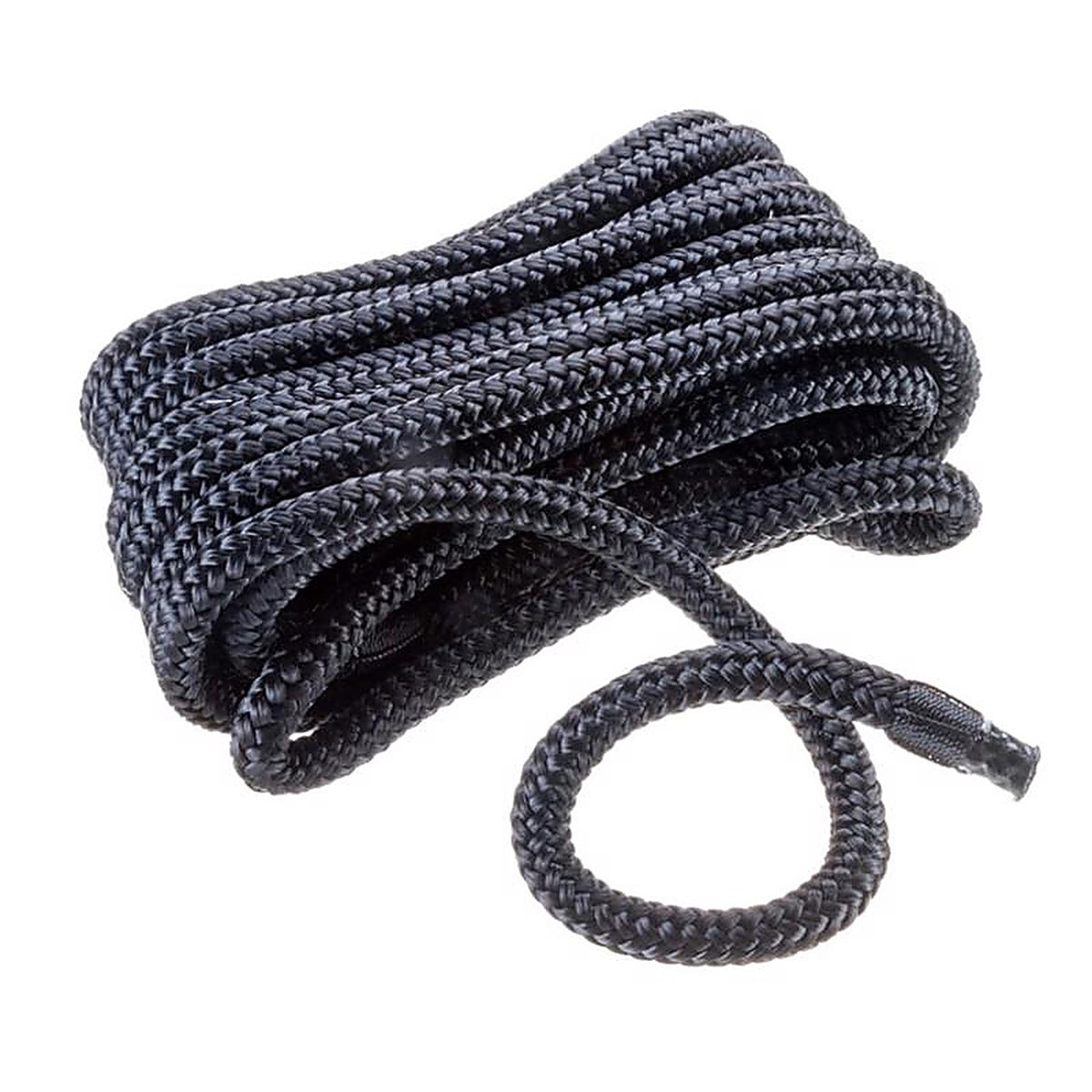 Seachoice - 50-40271 - Double Braid Black Nylon Dock Lines