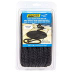 Seachoice - 50-40401 - Double Braid Black Nylon Dock Lines