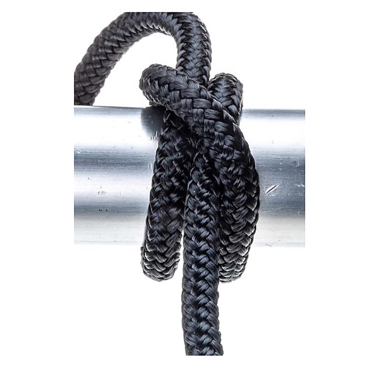 Seachoice - 50-40401 - Double Braid Black Nylon Dock Lines