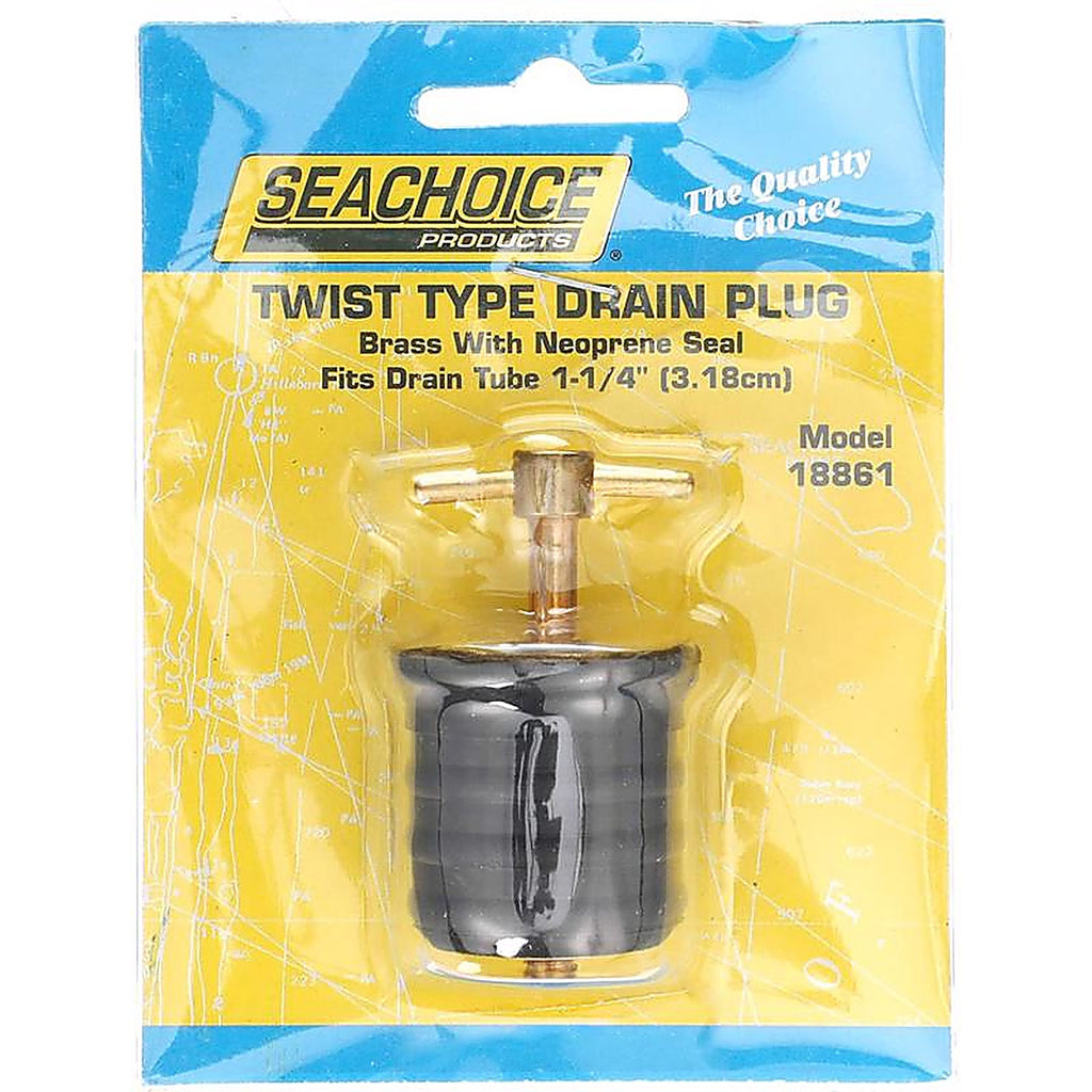 Seachoice - 50-18861 - Brass Drain Plug 1 Pack