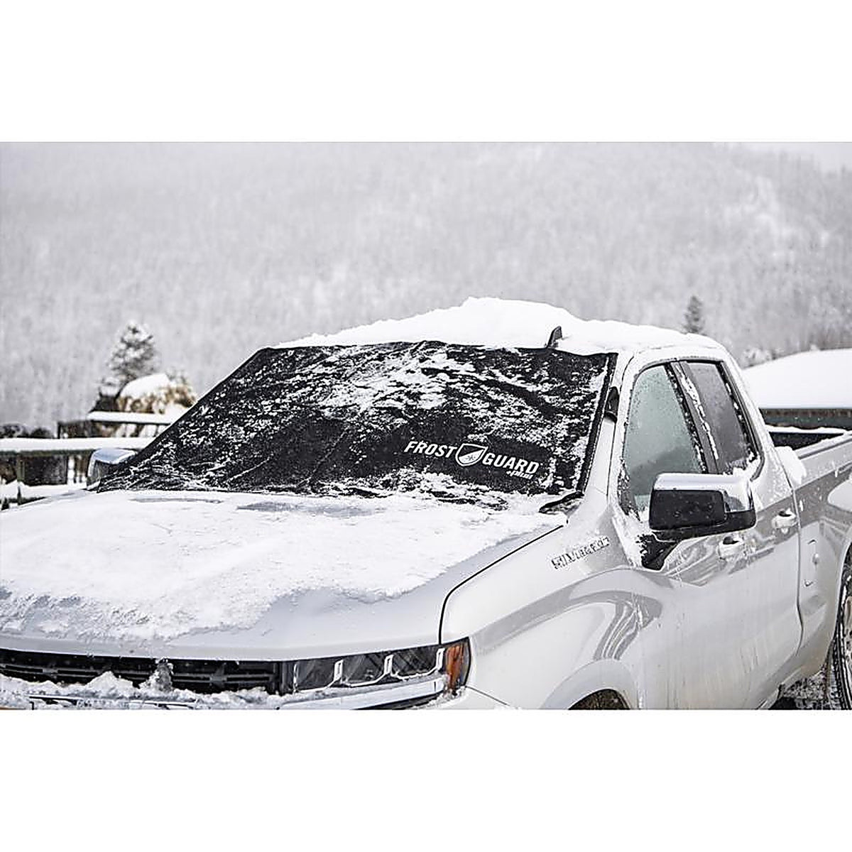 Frostguard - 53337 - Plus Black Winter Windshield Cover 1 Pack
