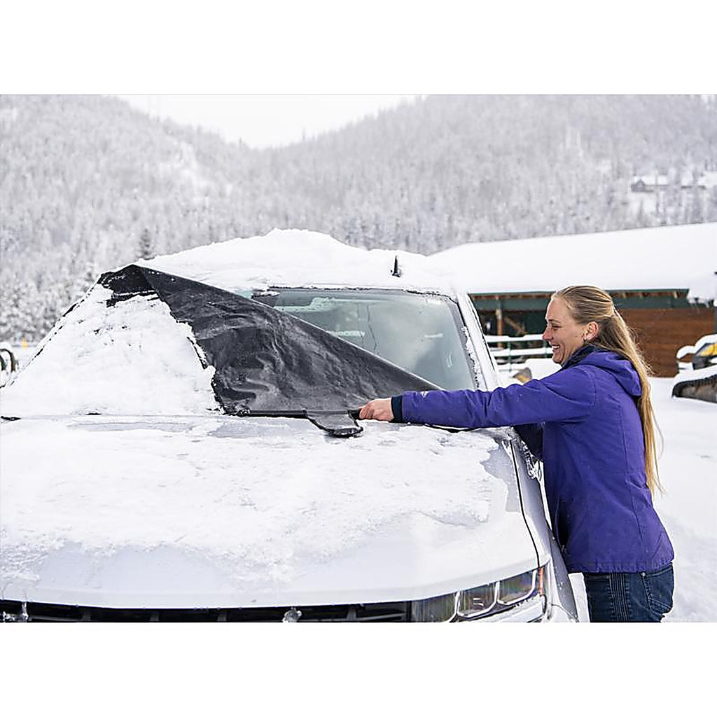 Frostguard - 53337 - Plus Black Winter Windshield Cover 1 Pack