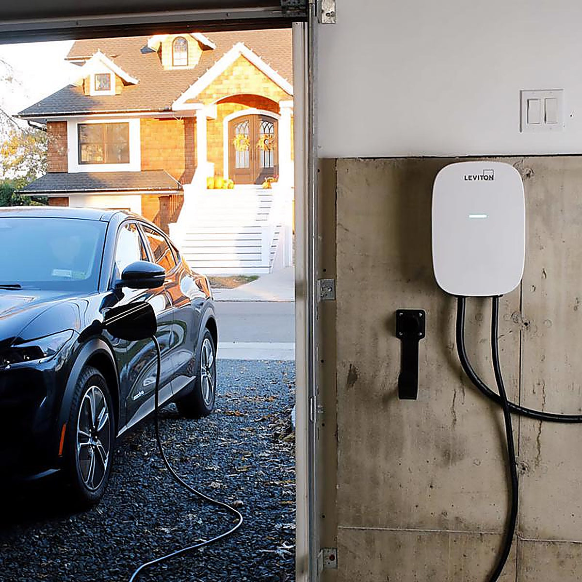 Leviton - EV480-000 - Ev Series 240 48 Level 2 Electric Vehicle Charging Station 18