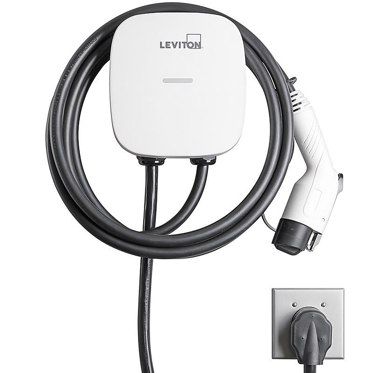 Leviton - EV40P-000 - Ev Series 240 40 Level 2 Electric Vehicle Charging Station with Wi-Fi 25