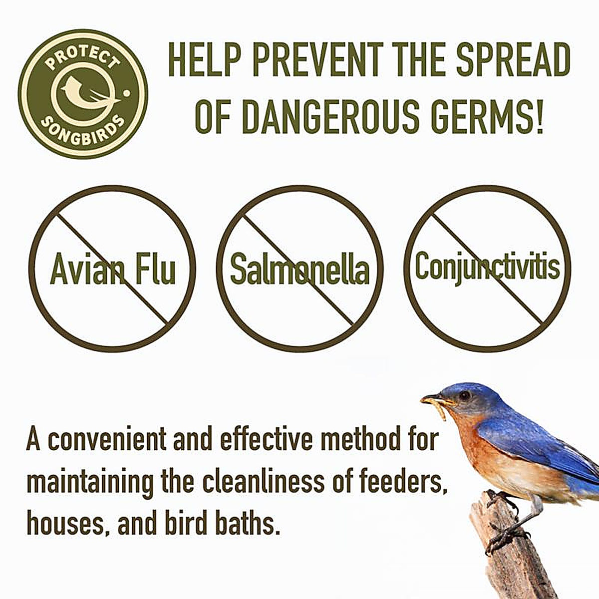 Birds Choice - BCBSD - Bird House and Feeder Cleanser