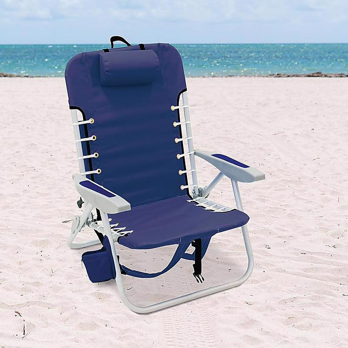 Rio Brands - SC529-26ACEPK4 - 4-Position Assorted Beach Backpack Chair