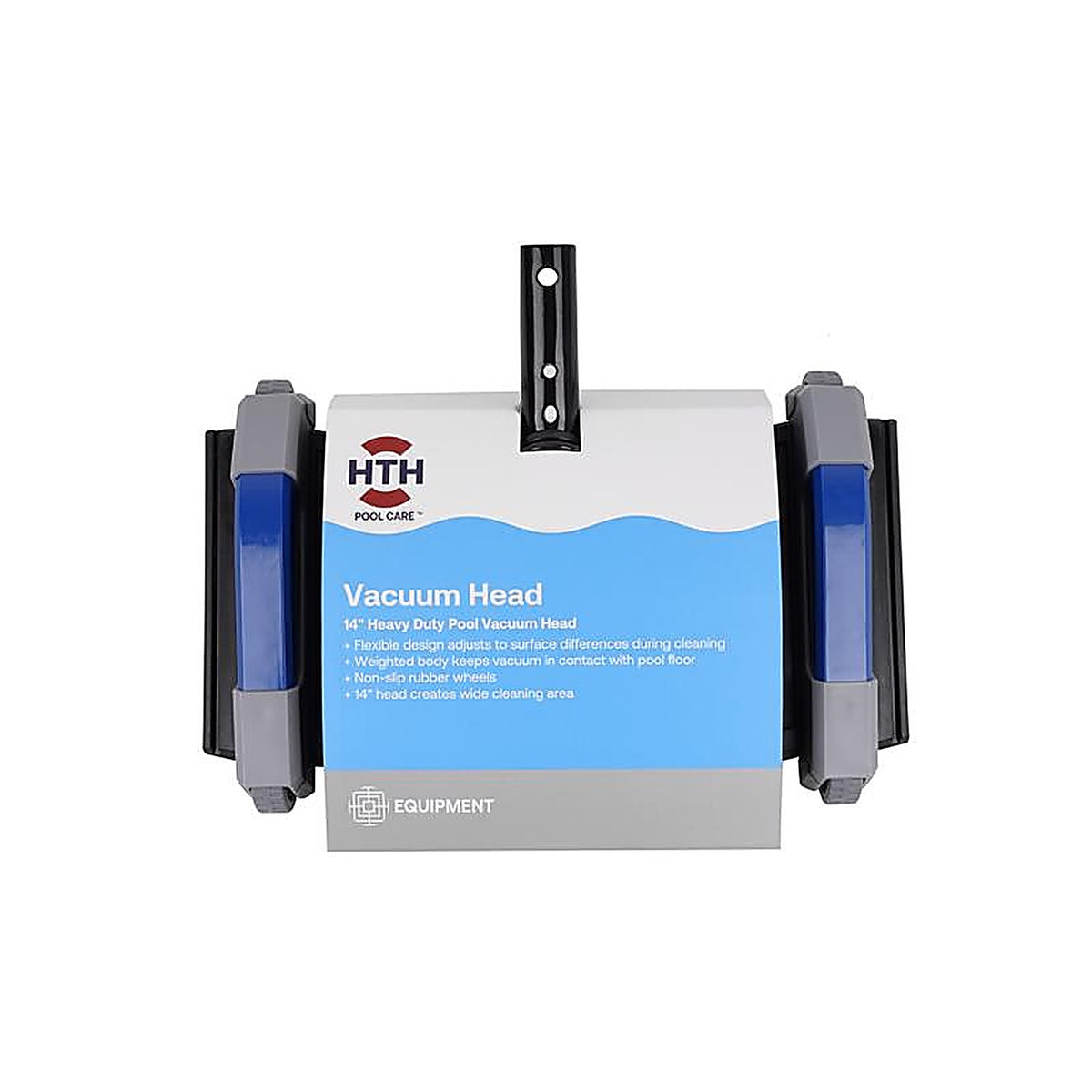 HTH - T675F - Deluxe Pool Vacuum Head 4.3 In. H X 11.2 In. W X 14 In. L