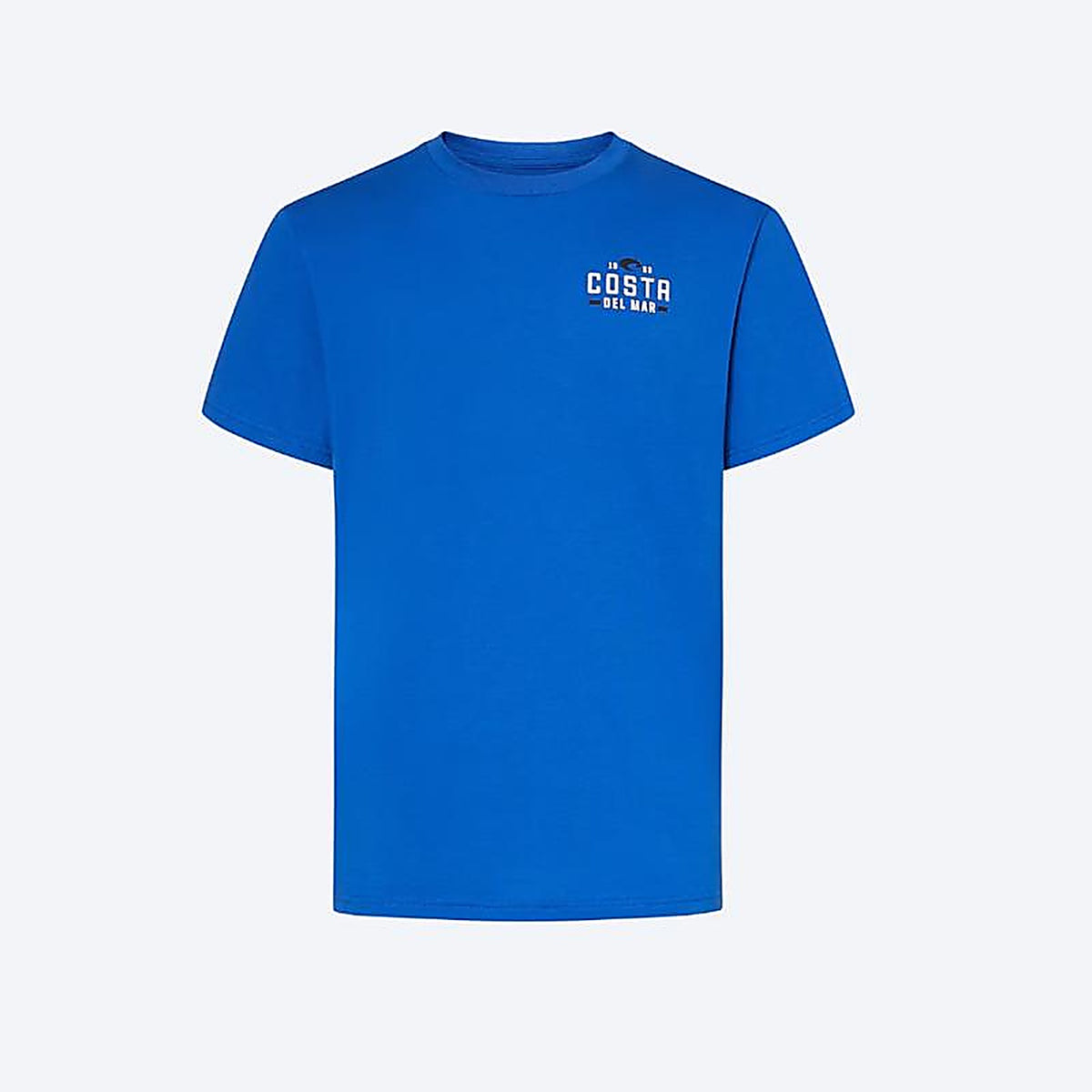 Costa - FQA400022-673L - L Short Sleeve Mens Crew Neck Royal Blue Prado Tee Shirt