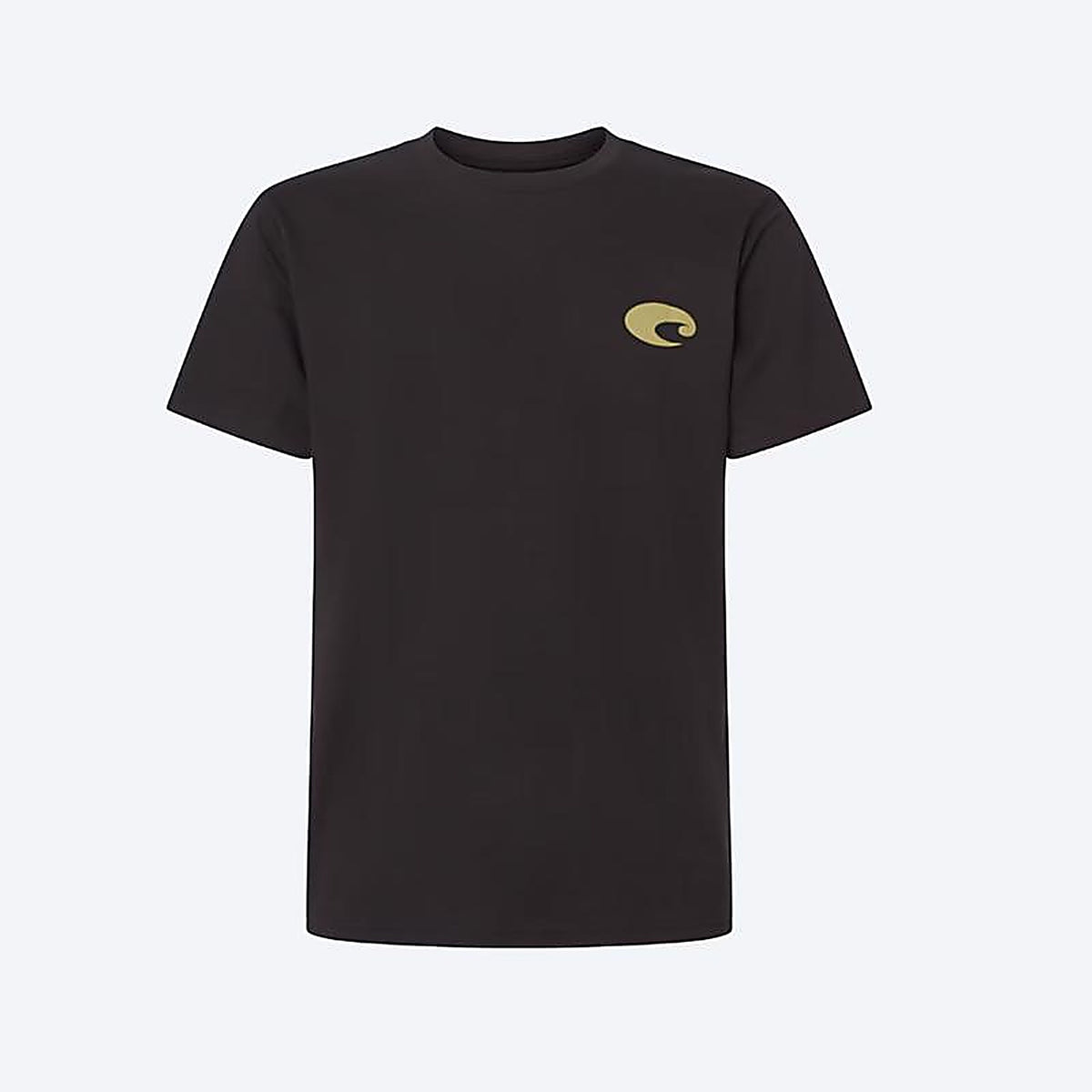 Costa - FQA400025-03I2X - XXL Short Sleeve Mens Crew Neck Washed Black Species Shield Tee Shirt