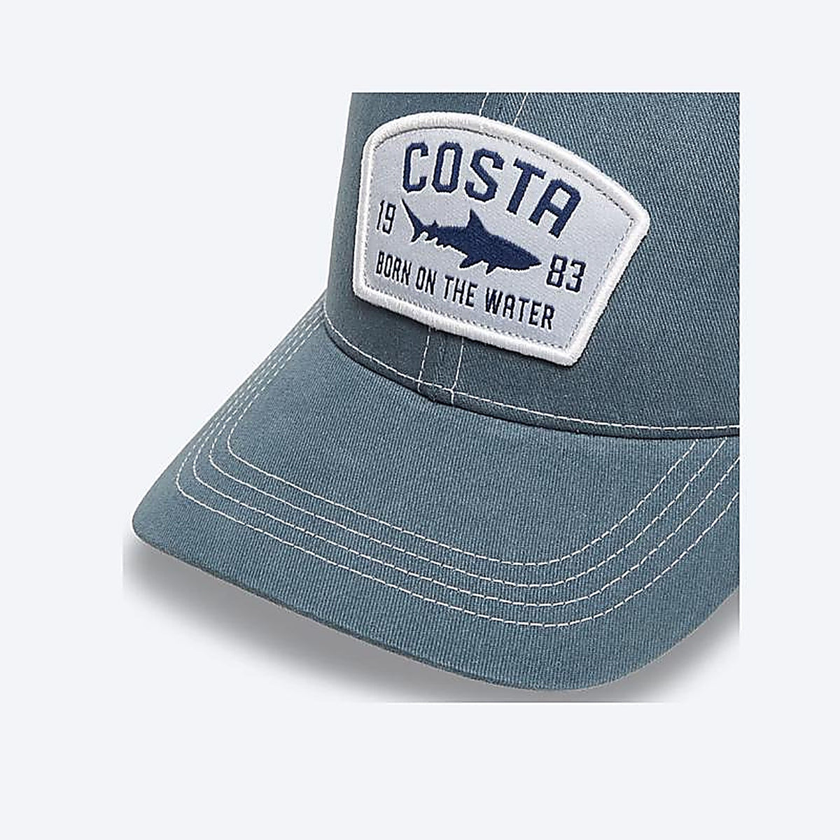 Costa - FQS900004-27PU - Chatham Trucker Hat Shark XL