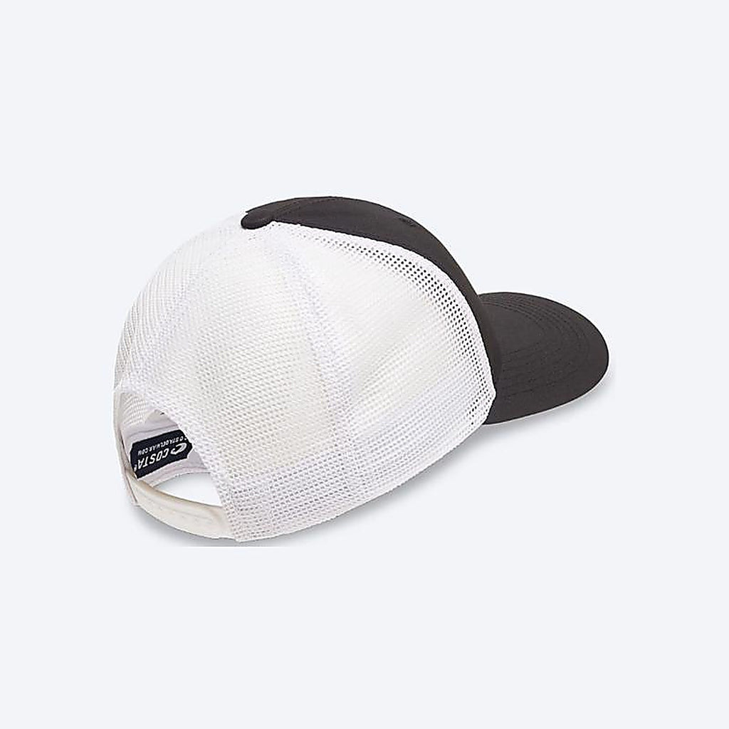 Costa - FQS900226-001U - Poly Performance Trucker Hat Black/White L/XL