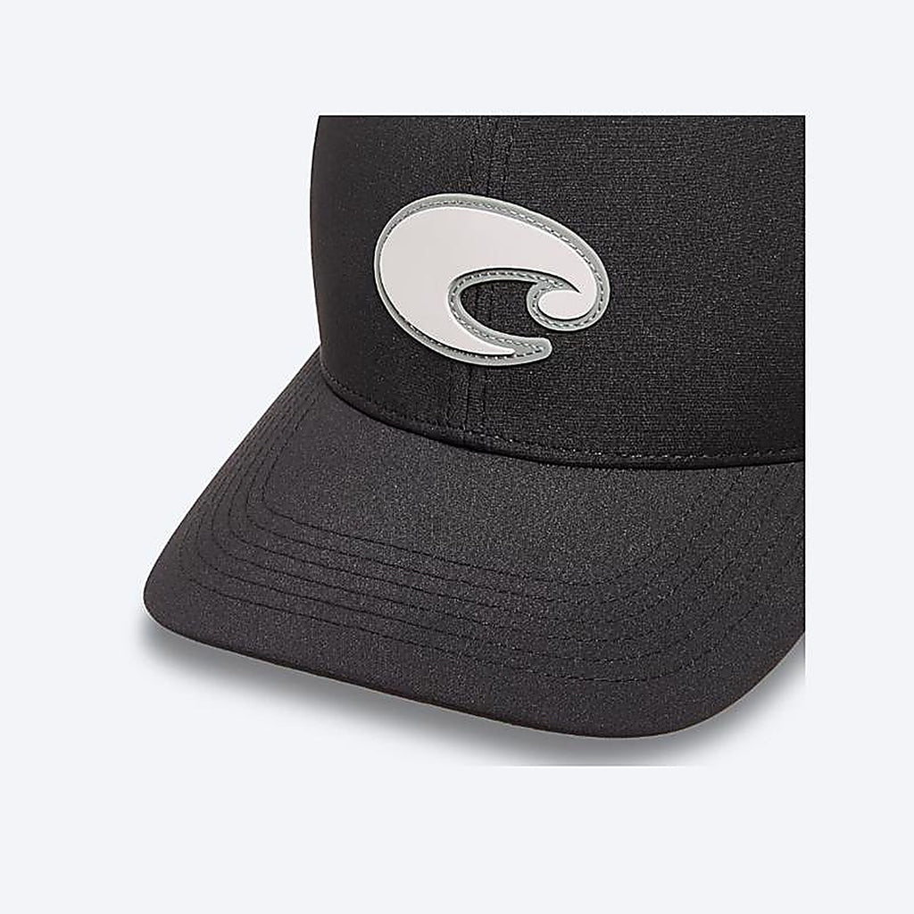 Costa - FQS900226-001U - Poly Performance Trucker Hat Black/White L/XL