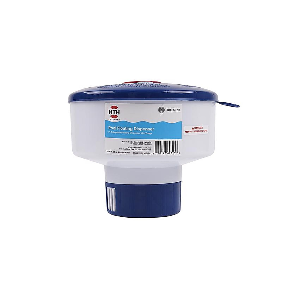 HTH - T825 - Floating Chlorine Dispenser 7 In. L