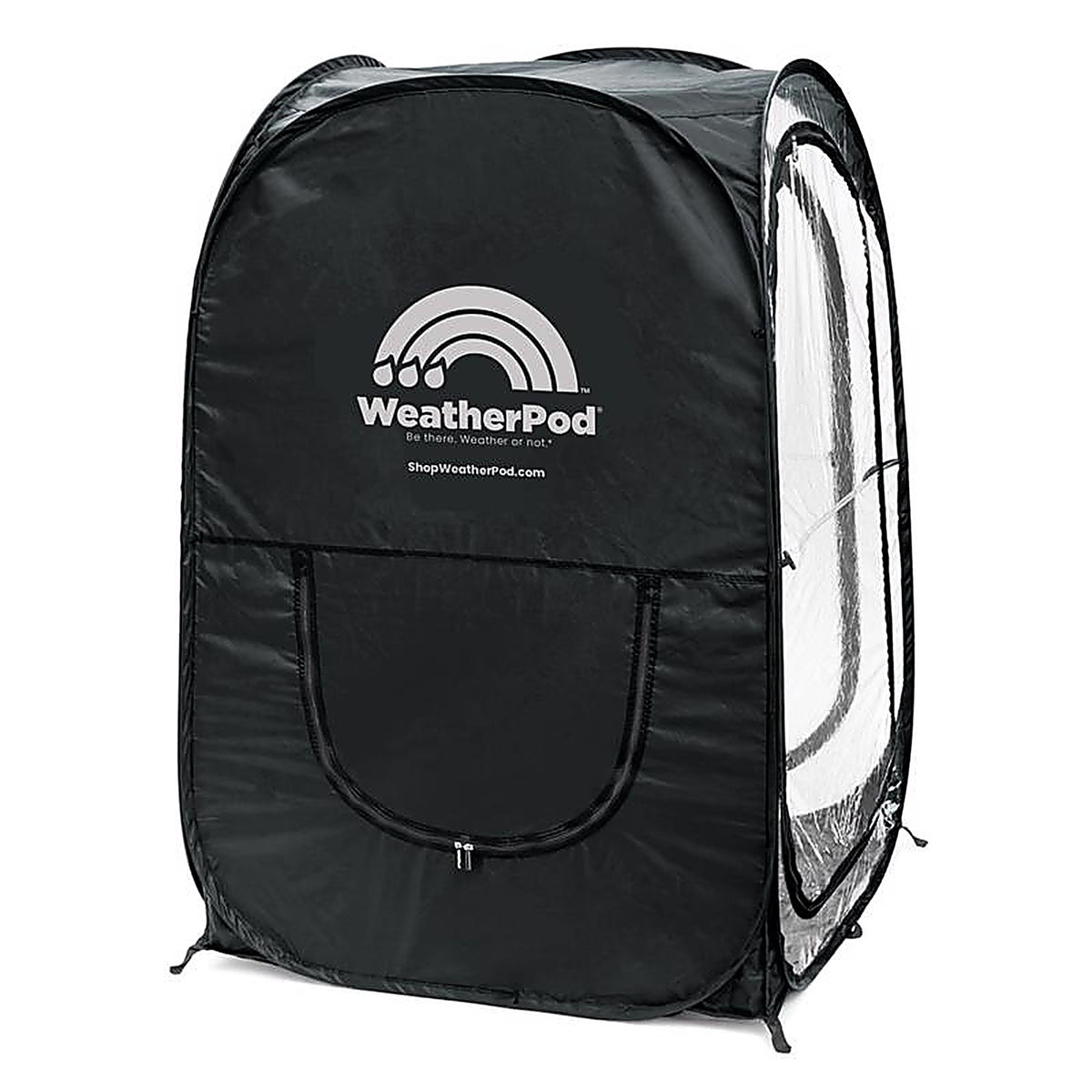 Weather Pod - RTB-TMPXL-BLK - Under the Weather Polyester Chair Tent Pop-Up Tent 5 Ft. H X 3 Ft. W X 3 Ft. L